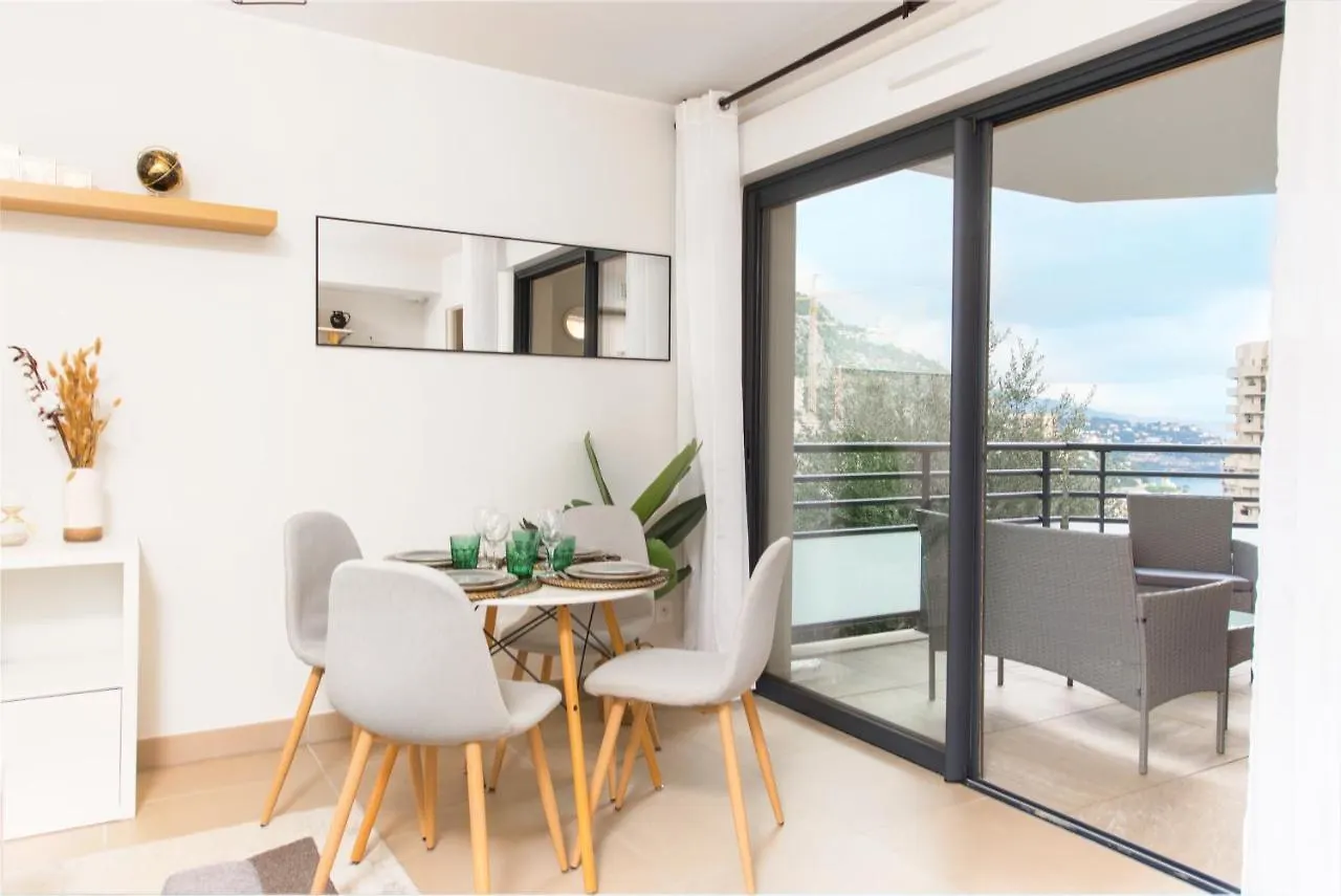 Appartement Vue Monaco & Tour Odeon - Terrasse - Parking - Bh à Beausoleil