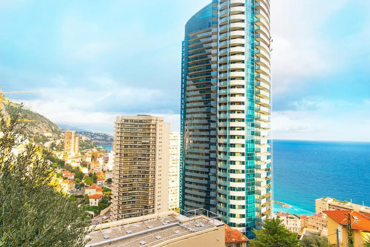 Appartement Vue Monaco & Tour Odeon - Terrasse - Parking - Bh à Beausoleil France