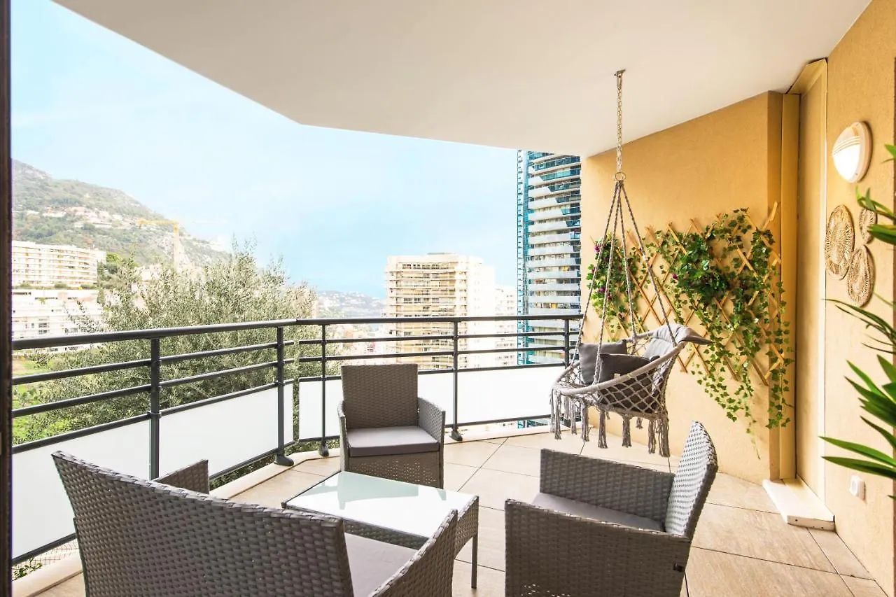 Appartement Vue Monaco & Tour Odeon - Terrasse - Parking - Bh à Beausoleil